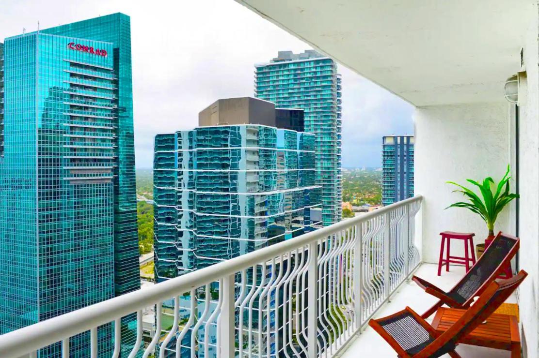 Luxury 2 Bedroom Apartment At Brickell With Pool Майами Экстерьер фото